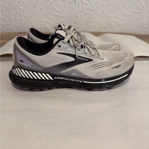 Brooks Adrenaline GTS Running Shoes - Gray, Black, Purple
